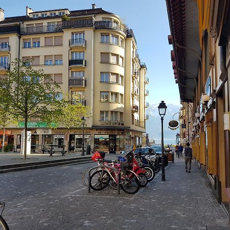 Hostellerie de L'Hôtel de Ville Vevey Exterior foto